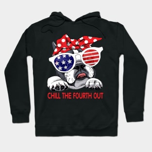 French Bulldog Funny 4th Of July Gift For Frenchie Lover Hoodie